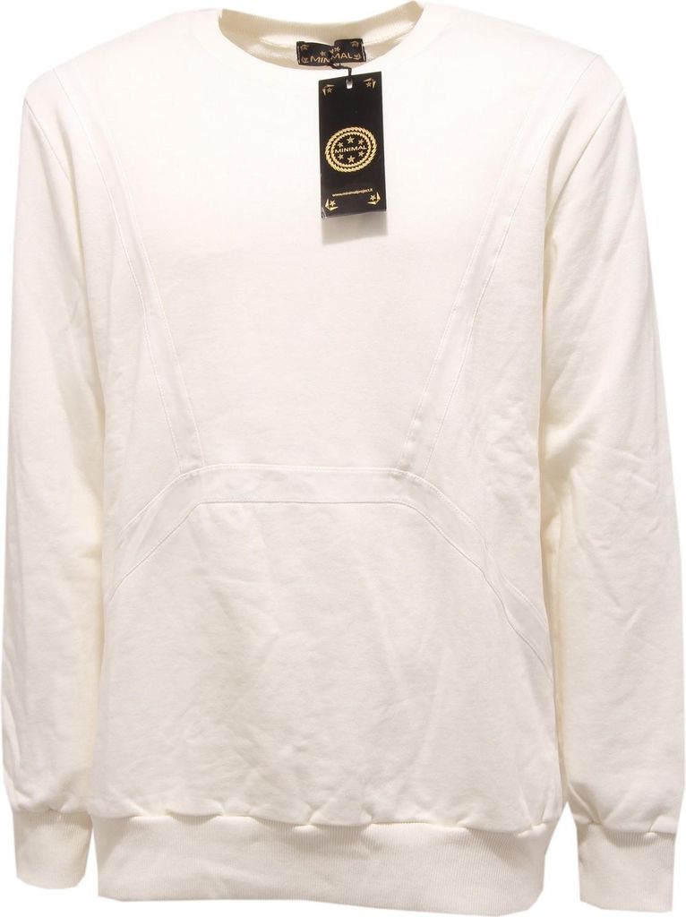 2009Q Sweatshirt MINIMAL weiß Sweatshirt Männer