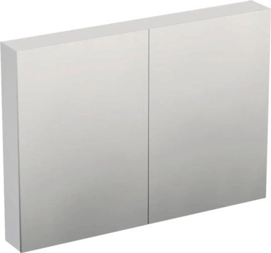 Jungborn Spiegelschrank TRENTA 100 x 14,4 x 72 cm weiß matt 3-türig IP 44