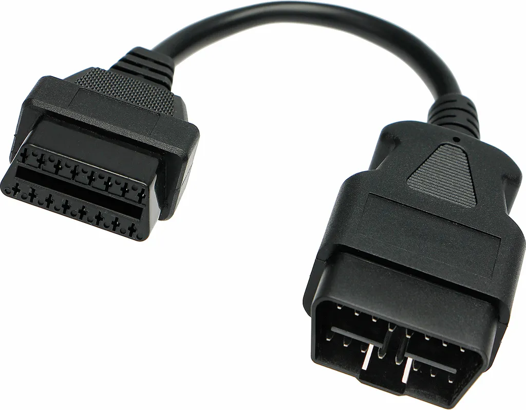 Extension de prise OBD2 20 cm pour valise diagnostic et boîtier ELM327