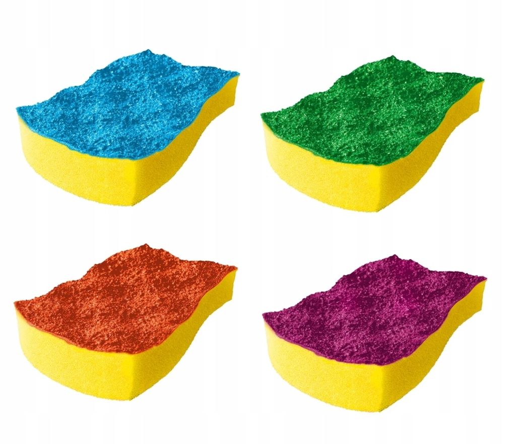 Vileda Spugna Da Cucina Pur Active Colors 4 Pezzi Colorati - Foto 9