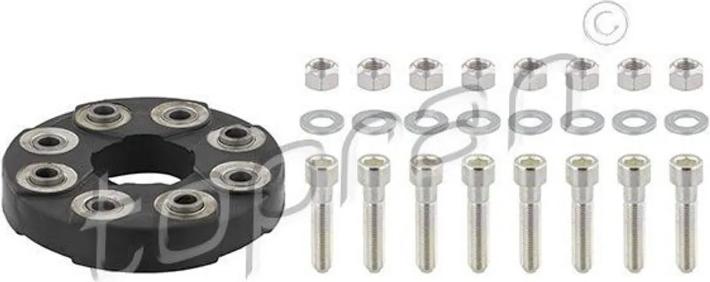Flector de cardan pour supprimer les vibrations Mercedes W124 et W220