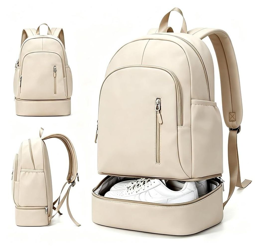 Sport-Rucksack mit Schuhfach und Nasser Tasche - Produktbild 