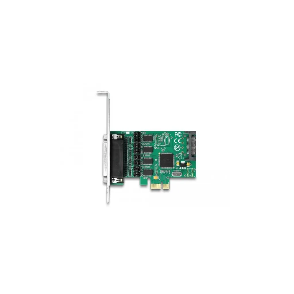 Delock Adattatore Seriale PCIe 4 Porte RS-232: Espansione Legacy