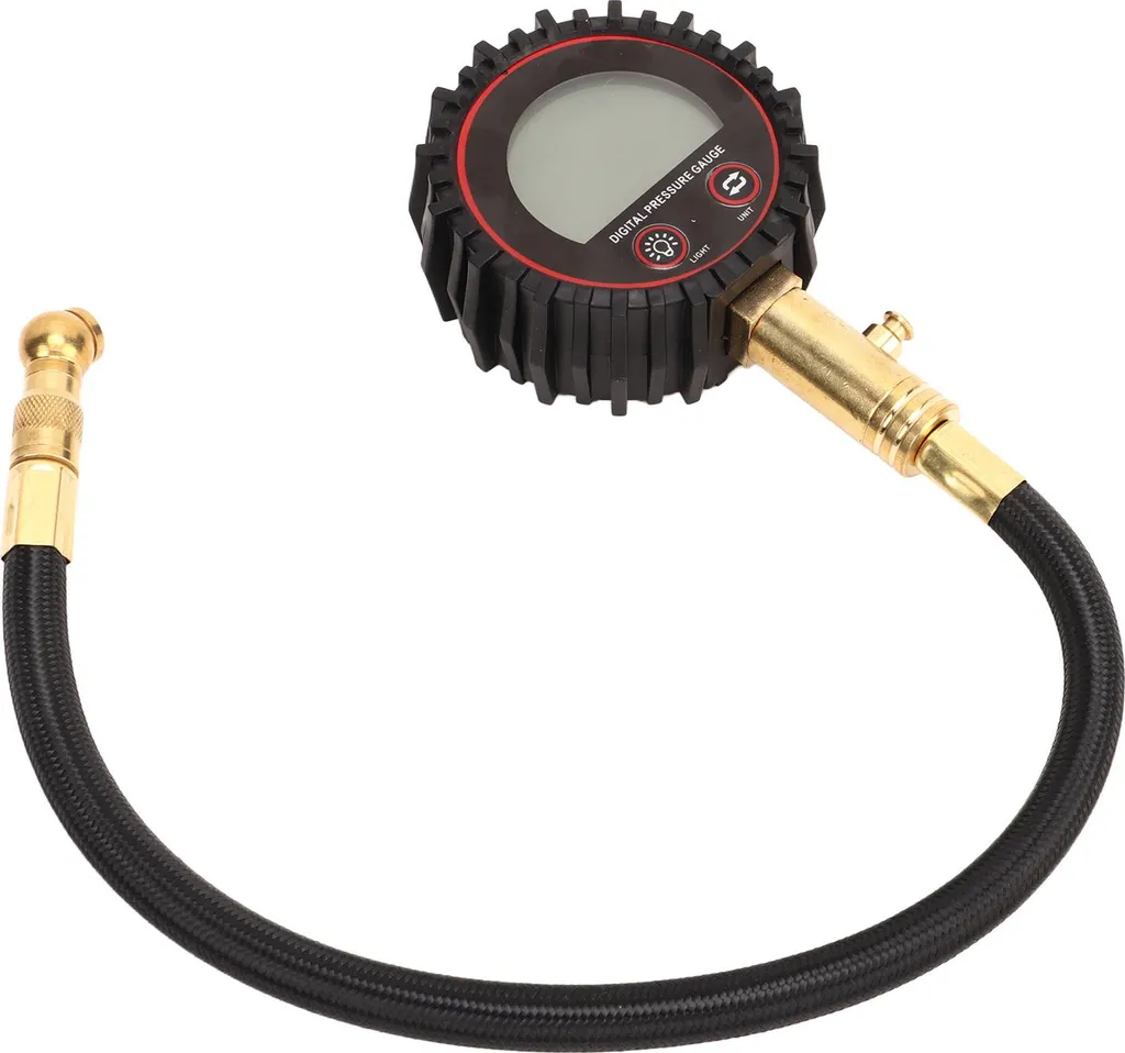 Contrôleur de pression pneus digital 4 unités pour vélo et automobile