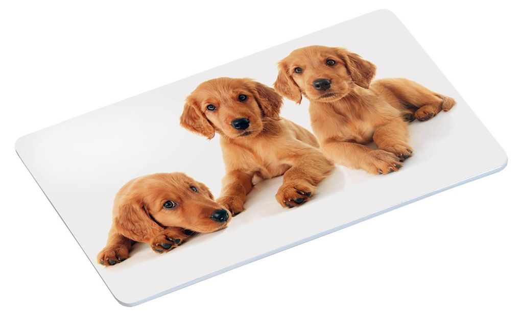 Kesper 31216 Frühstücksbrettchen PUPPIES (Welpen) aus Produktbild 
