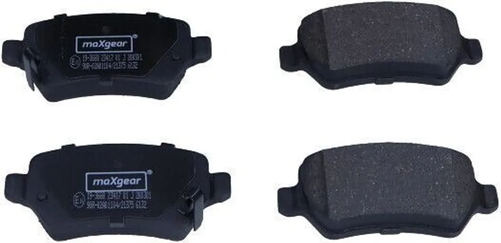 Plaquettes de frein arrière pour CeeD JD - Kit de freins MAXGEAR 19-3668