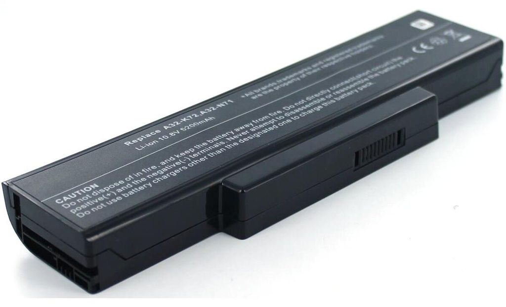Akku für Asus X73SVTY471V Li-Ion 10,8 Volt 4400 mAh schwarz