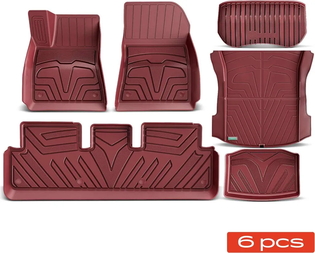 Tapis de Sol Tesla Model 3 pour Protection Intérieure Pluie et Boue