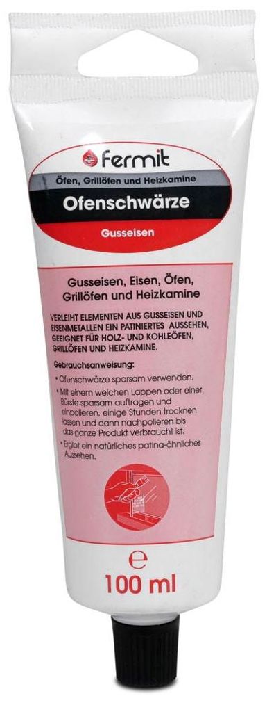Fermit Ofenschwärze | 100 ml Tube Produktbild 