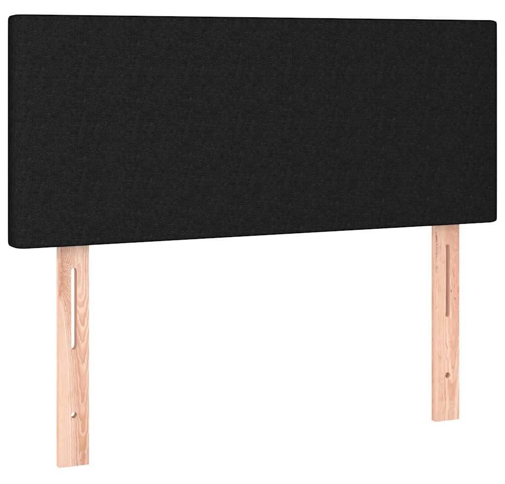 vidaXL Kopfteil Schwarz 90x5x78/88 cm Stoff Produktbild 