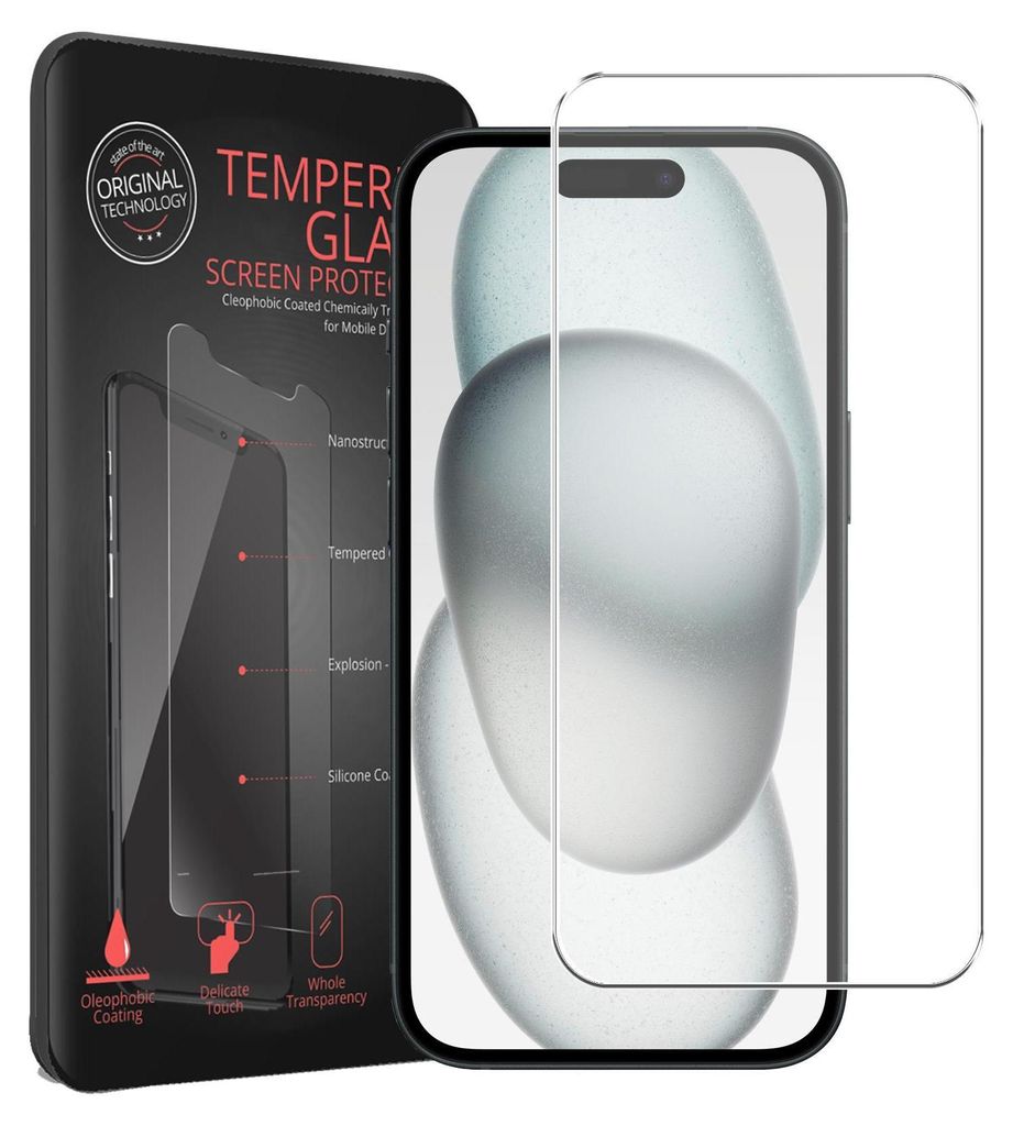 2x pellicola protettiva per iPhone 15 Plus protezione dello Immagine del prodotto 