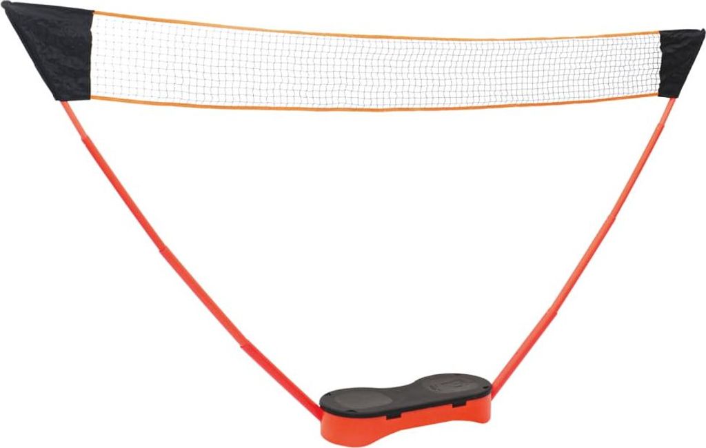 vidaXL Badminton-Set mit 2 Schlägern, Netz & Tasche 292x30x152 cm