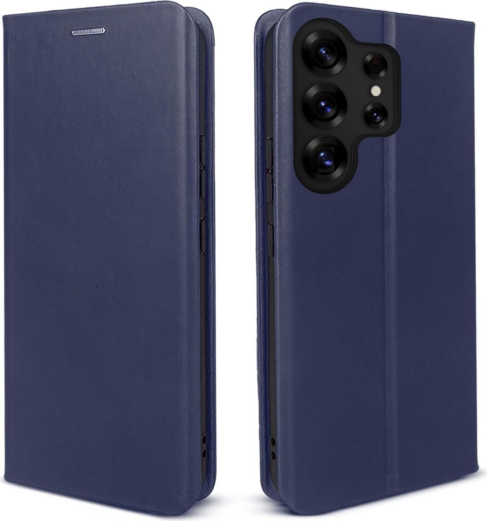 Handyhülle für Samsung Galaxy S25 Ultra Echtleder Flip Produktbild 