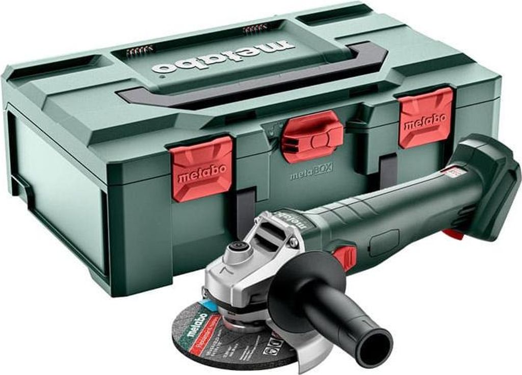 Meuleuse METABO Ø125 mm 18V W 18 L 9-125  Pick+Mix coffret Image du produit 