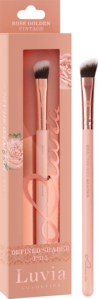 Lidschatten-Pinsel 'E315 / Defined Shader' in Nude/Roségold - Vegan
