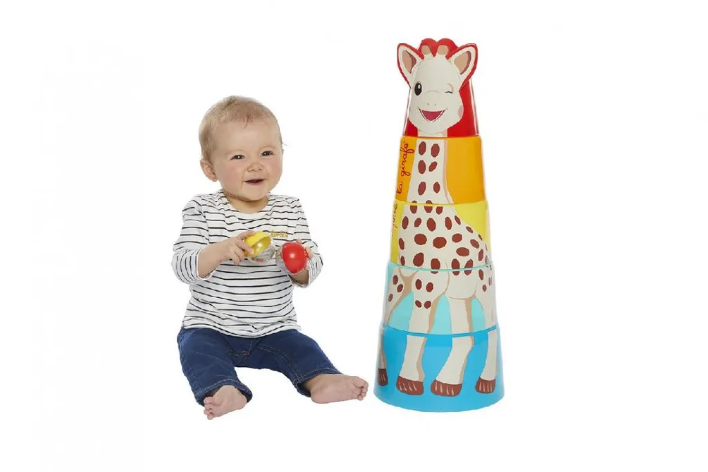 Développer la Motricité Fine Sophie la Girafe Tour d'Activités Géante
