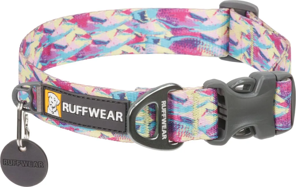 Collier pour chien confortable Ruffwear Front Range coloris Reef Fish