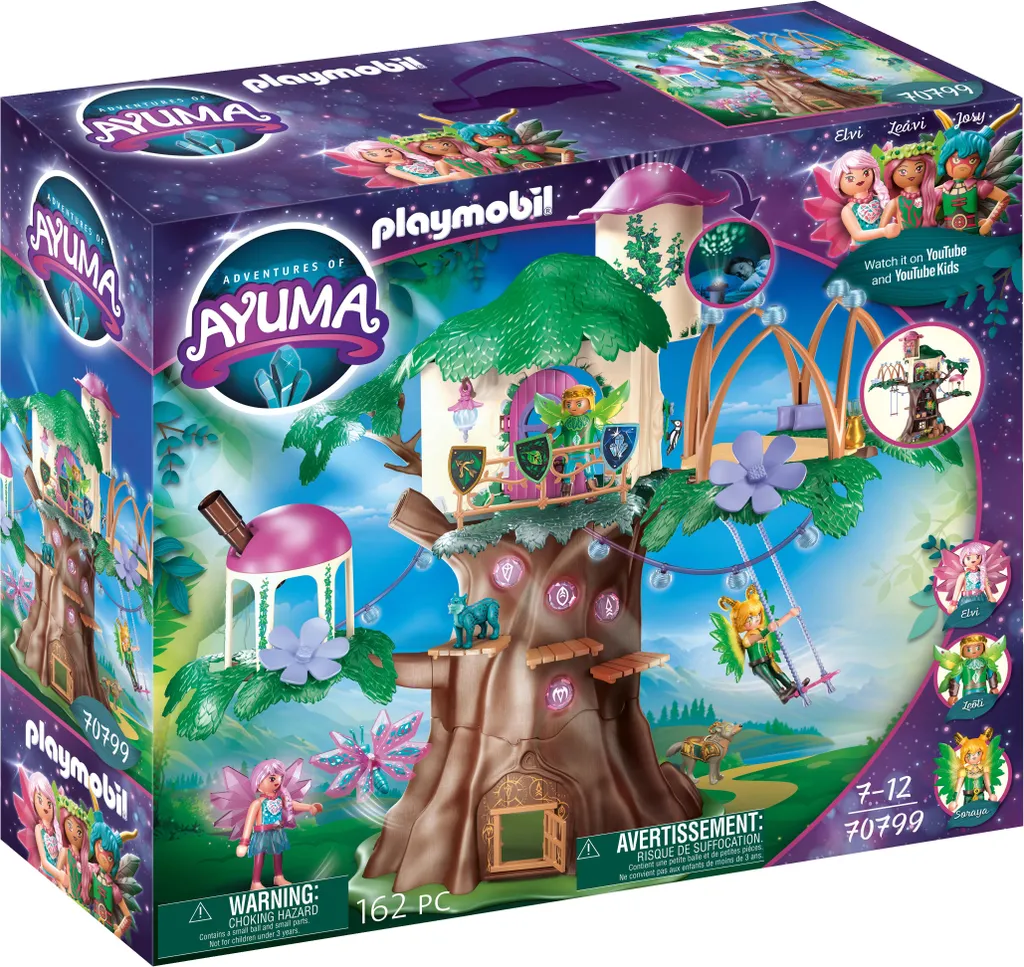 Arbre Communautaire PLAYMOBIL Ayuma 70799 Maison de Fée Magique