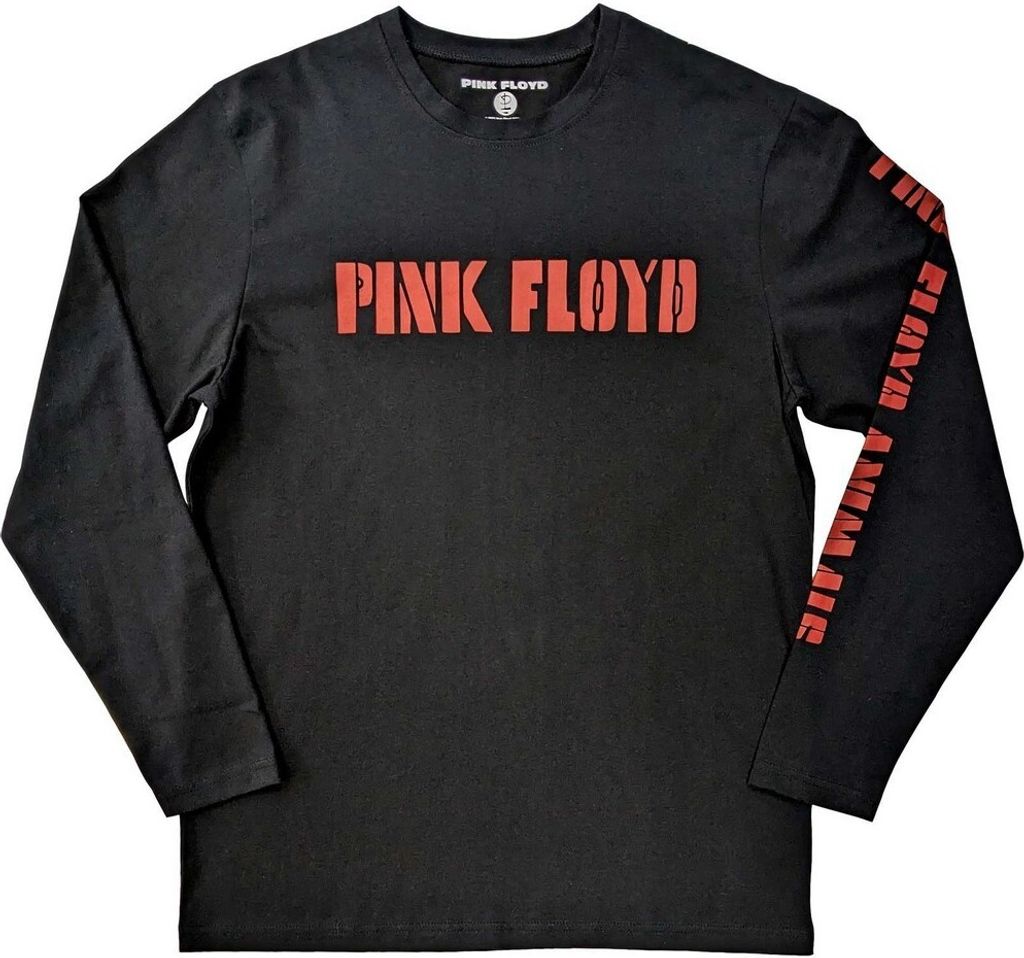 Pink Floyd - "Animals" T-Shirt für Herren/Damen Uni Langärmlig RO9175 (S) (Schwarz)