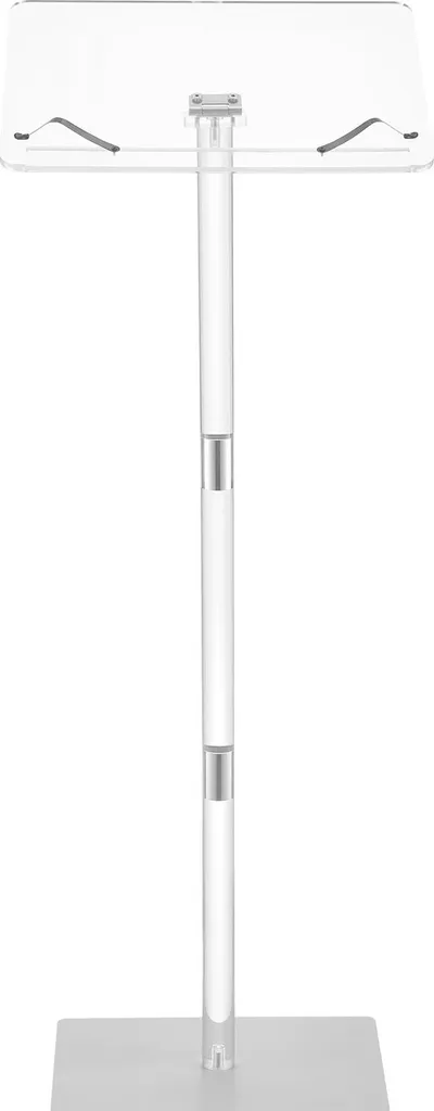 Pupitre Portable Stable en Plexiglas : Fini les Discours Inconfortables