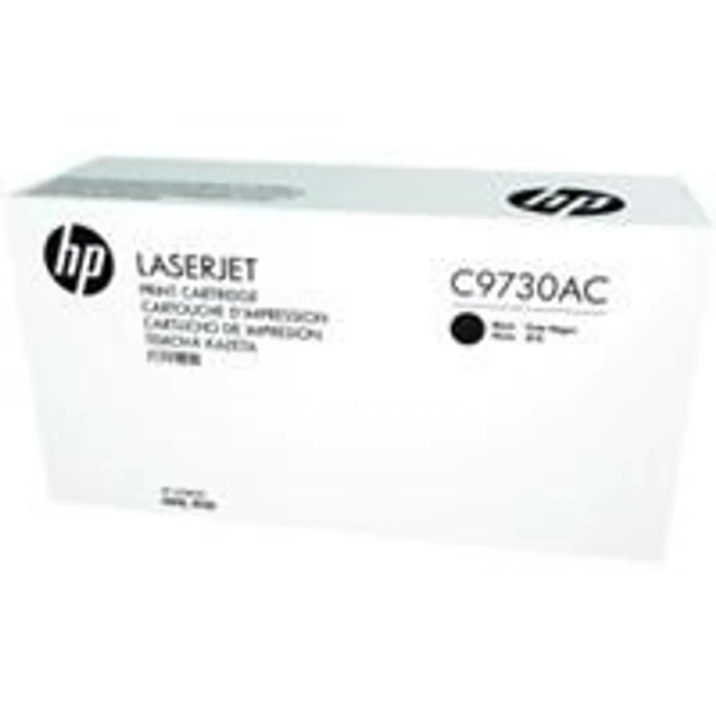 Toner Noir C9730AC HP pour Rapports et Documents de Bureau Précis