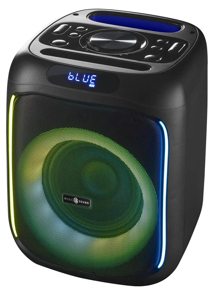Enceinte sans fil Bluetooth 40W Sound Box avec éclairage LED multicolore