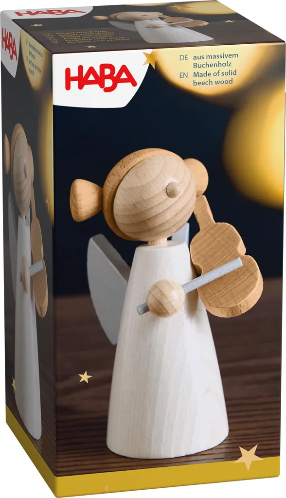 Décorer la table de Noël avec l'Ange au violon HABA 2012294001 figurine
