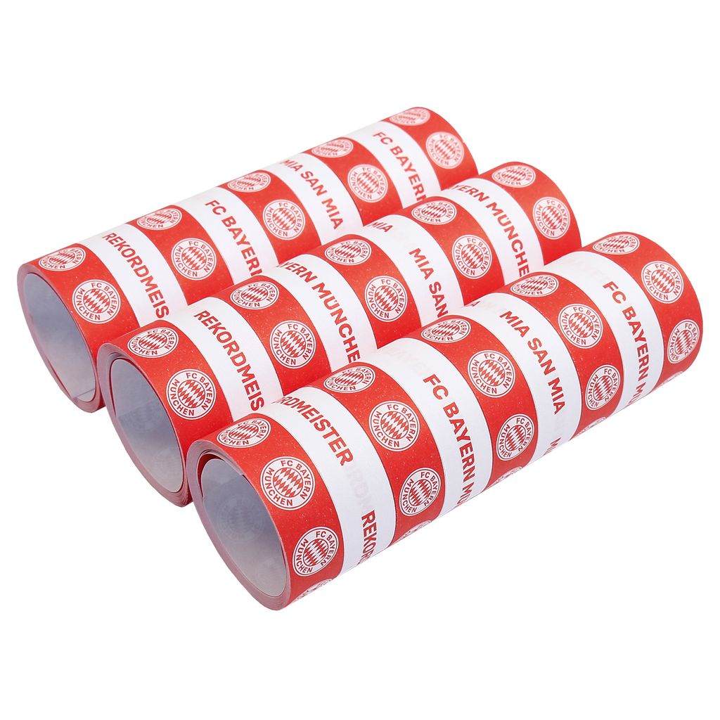 Amscan 9906518 - FC Bayern München - Luftschlangen, 3er Produktbild 