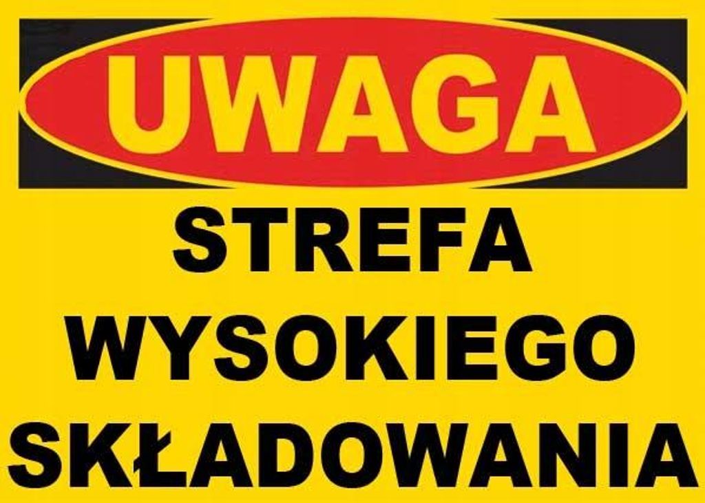 ZI-31 - SIGN BOARD - Hohe Lagerzone