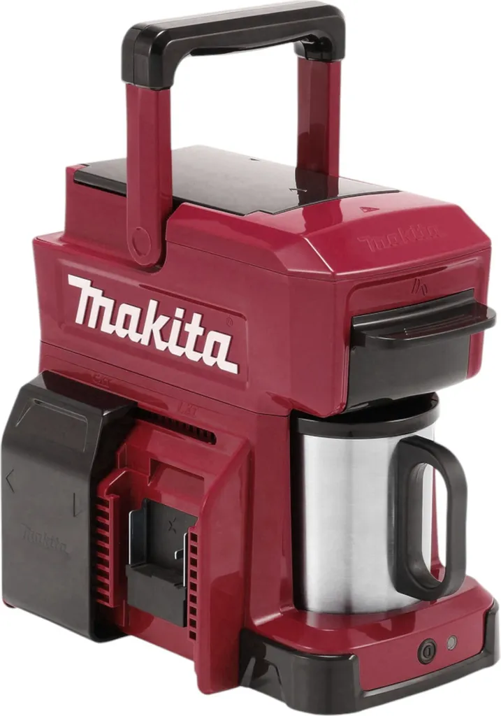 Makita DCM501ZAR Cafetière sans fil 18V LXT Rouge Solo - Performance