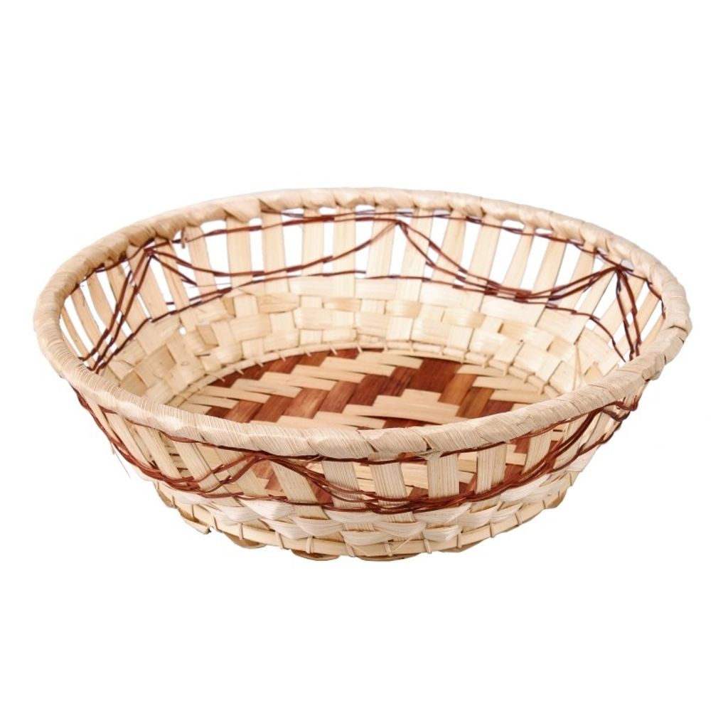 Bambuskorb für n, rund