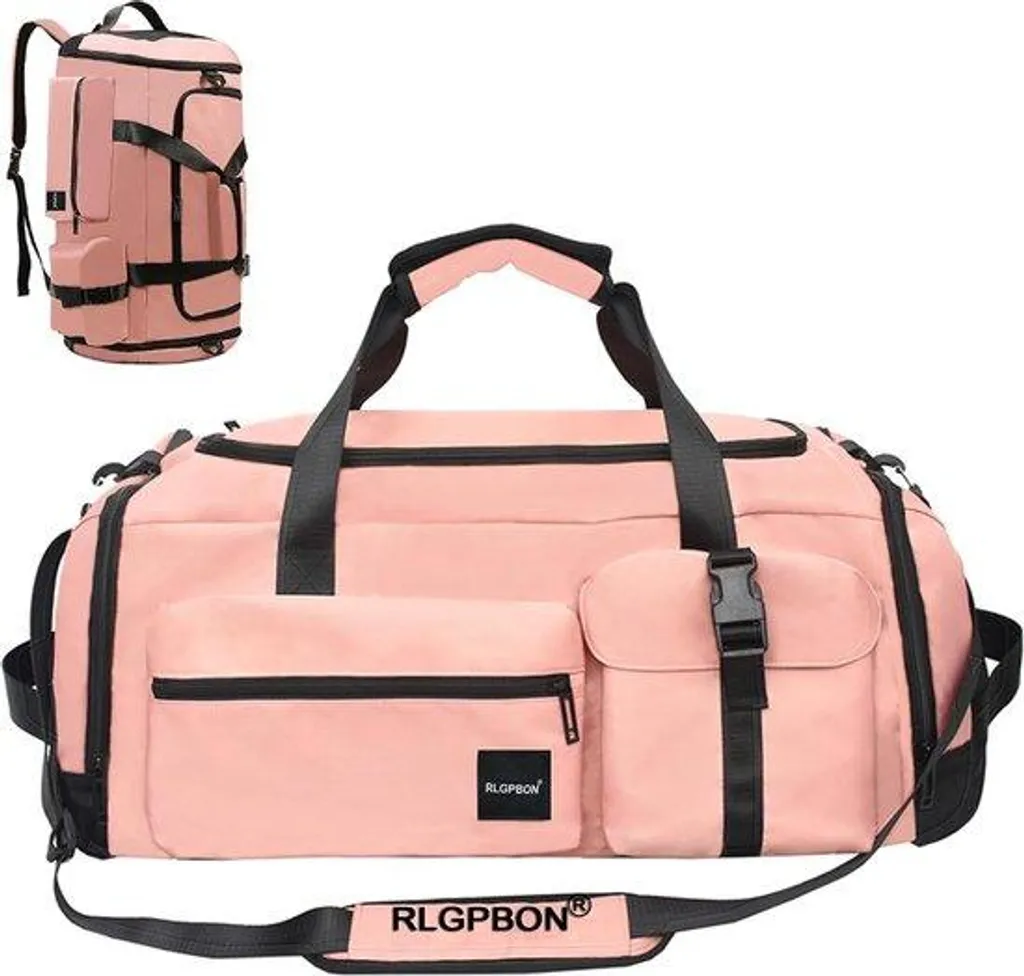 Sac de voyage et de sport 65L multifonctionnel avec section chaussures