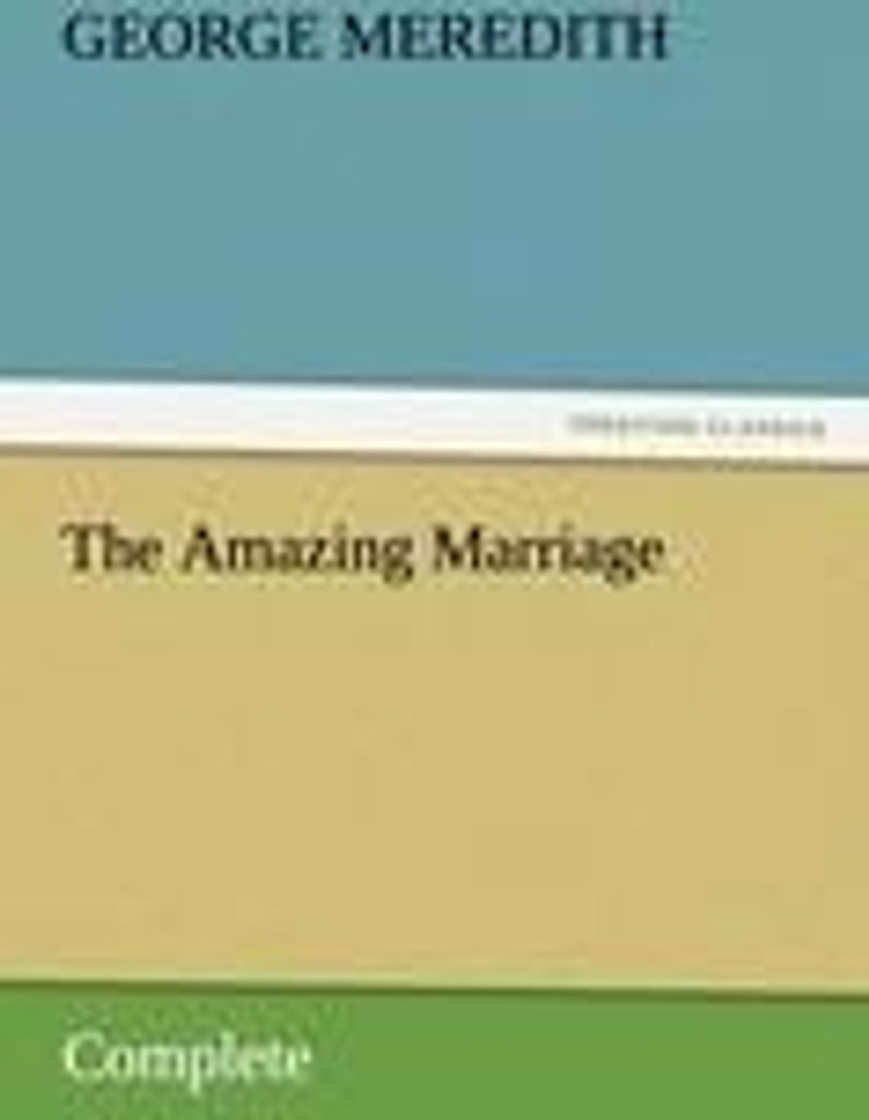 The Amazing Marriage ¿ Complete