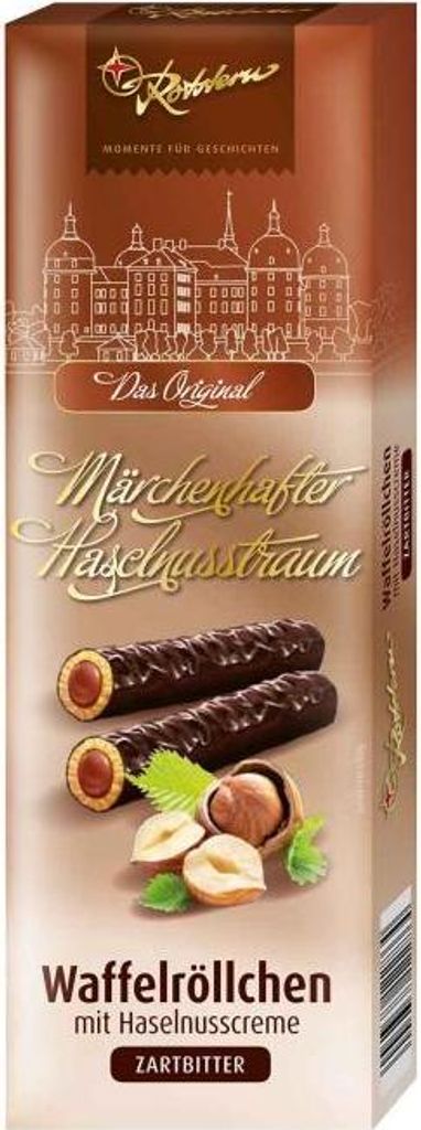 Rotstern 'Märchenhafter Haselnusstraum' Waffelröllchen Produktbild 