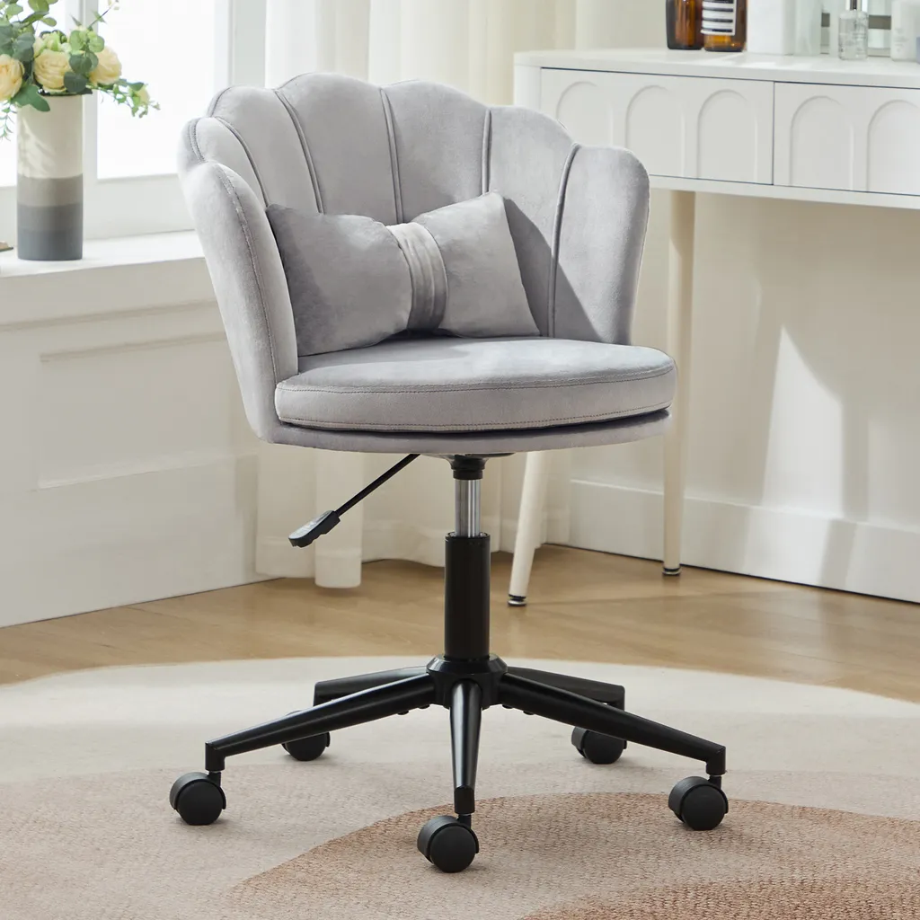 Recensione Sedia Flieks Grigia: Sedia Ufficio Ergonomica a Petali