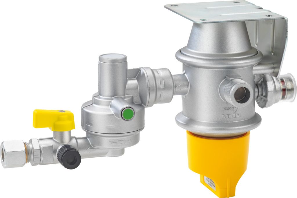 GOK Caramatic DriveTwo mit Crash Sensor, Betriebsdruck:29 (30) mbar, Ausrichtung :Horizontal