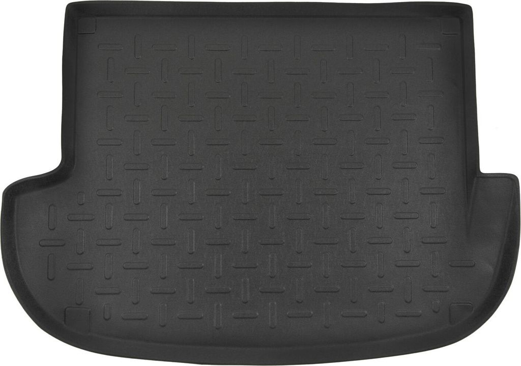SCOUTT | Kofferraumwanne Laderaumwanne Kompatibel mit Hyundai Santa Fe 2006-2012 (5 Sitzplätze), mit Hoher Rand, Kofferraum-Schutzmatte, Geriffelt...