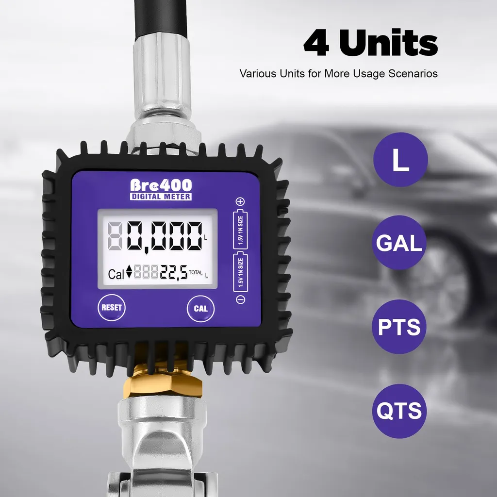 Compteur d'Huile Électronique 45 Bars avec Écran LCD Haute Précision