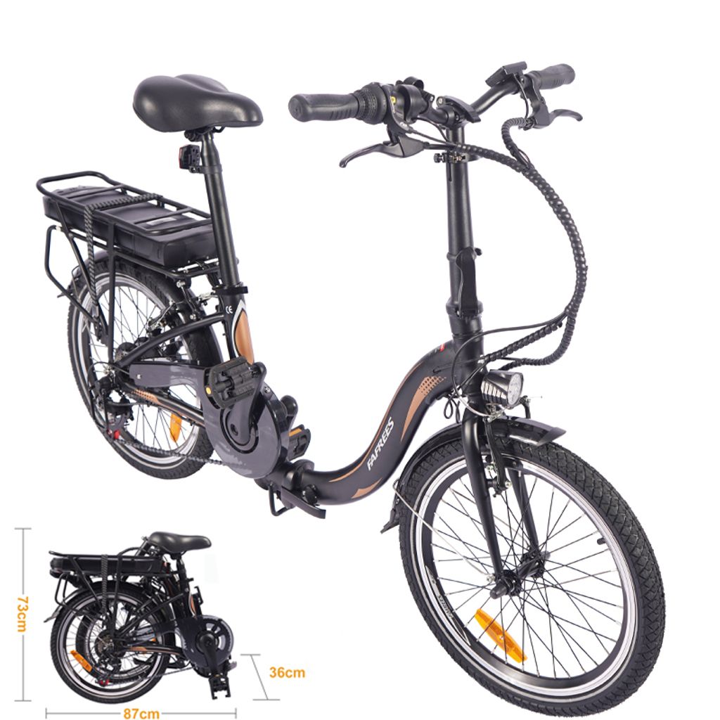 Elektrofahrrad E-Bike Fat-Reifen 26-Zoll 36V Trekking City Pedelec 4 Farbe Rad 