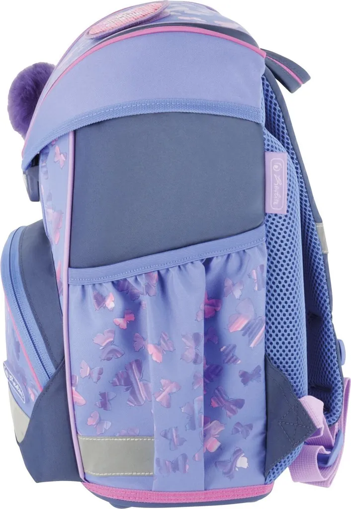 Cartable Herlitz UltraLight Plus Butterfly Paradise 50046157 rose