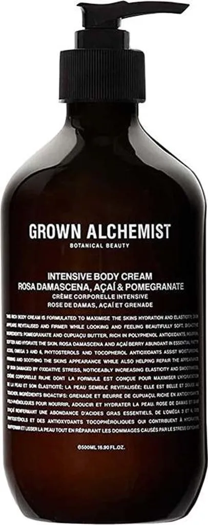 Crème intensive pour le corps Grown Alchemist Rosa Damascena 500mL