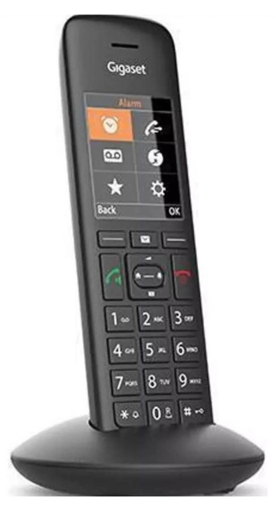 Gigaset C570 HX schwarz int. Mobilteil + Ladeschale Produktbild 