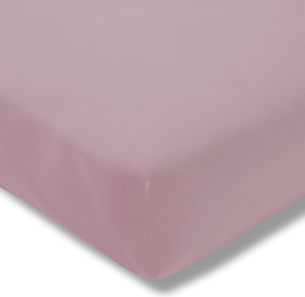 Estella Zwirn-Jersey Spannlaken 100x200cm, Farbe orchidee