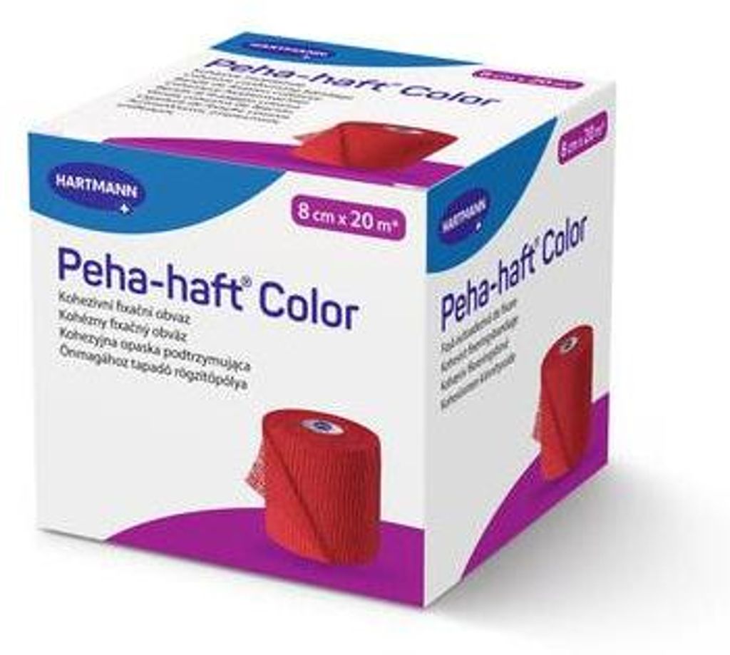Hartmann Peha-haft Easy Kohäsivbinde blau 6 cm x 4 m | Packung (1 Stück)