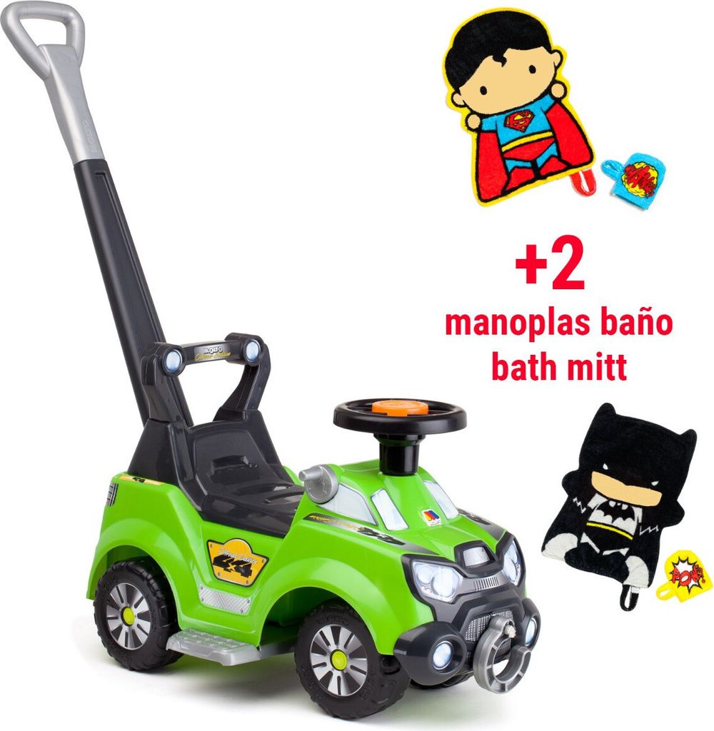 Lauflernhilfe 4x4 Vier in Einem + 2 Badehandtücher