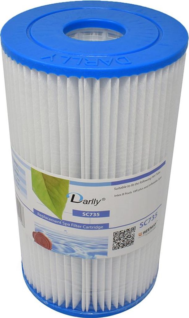 Darlly SC735 Filter Ersatzfilter Lamellenfilter Intex B Pools Whirlpool