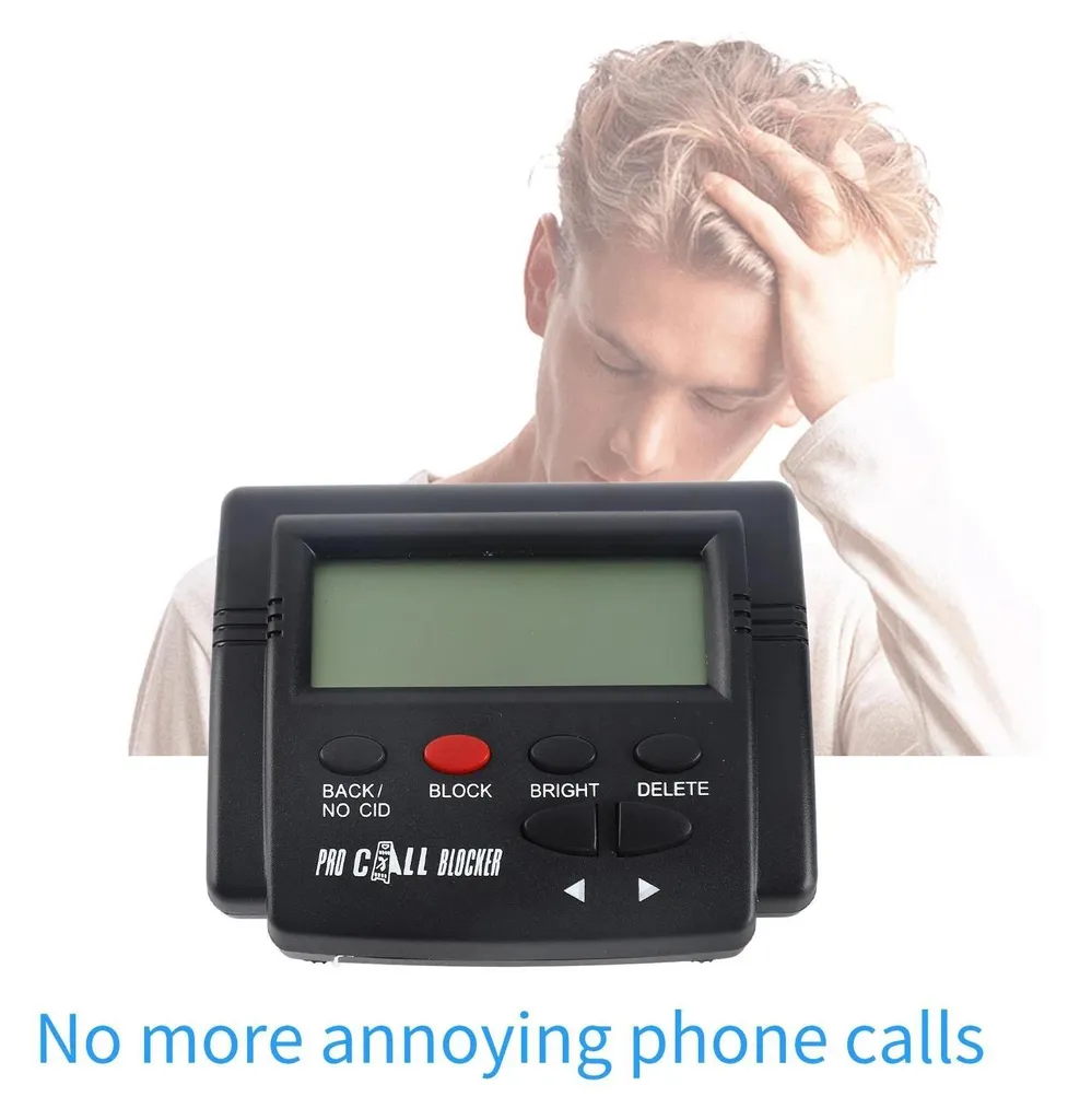 Boîtier anti-pub pour téléphone fixe - Bloqueur 4000 numéros et Robocalls - 10