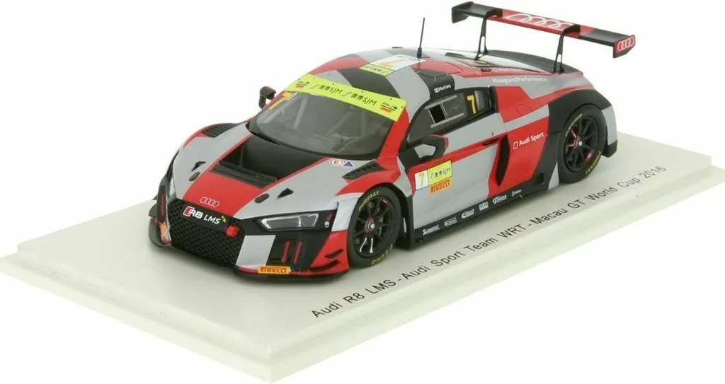 Audi R8 LMS Spark 1:43 Audi Sport Team WRT Macau GT World Cup 2016