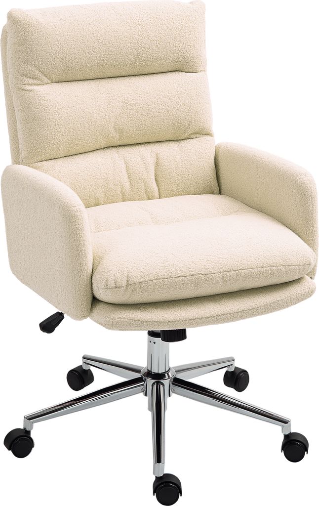 Krzesło biurowe HOMCOM, ergonomiczne krzesło biurowe z Zdjęcie produktu 