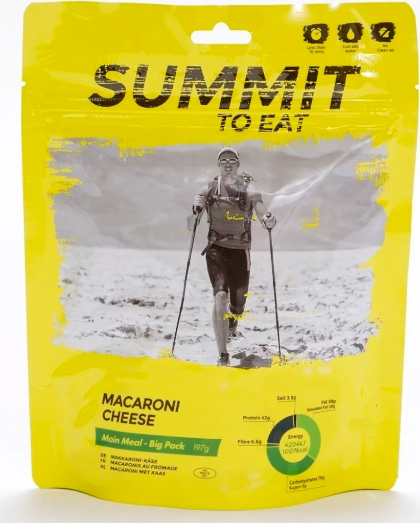 Repas randonnée Macaroni au fromage - Solution bivouac 1 portion Sommet - 2